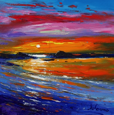 A Safe Evening Mooring Kintyre 16x16 A Safe Evening Mooring Kintyre 16x16